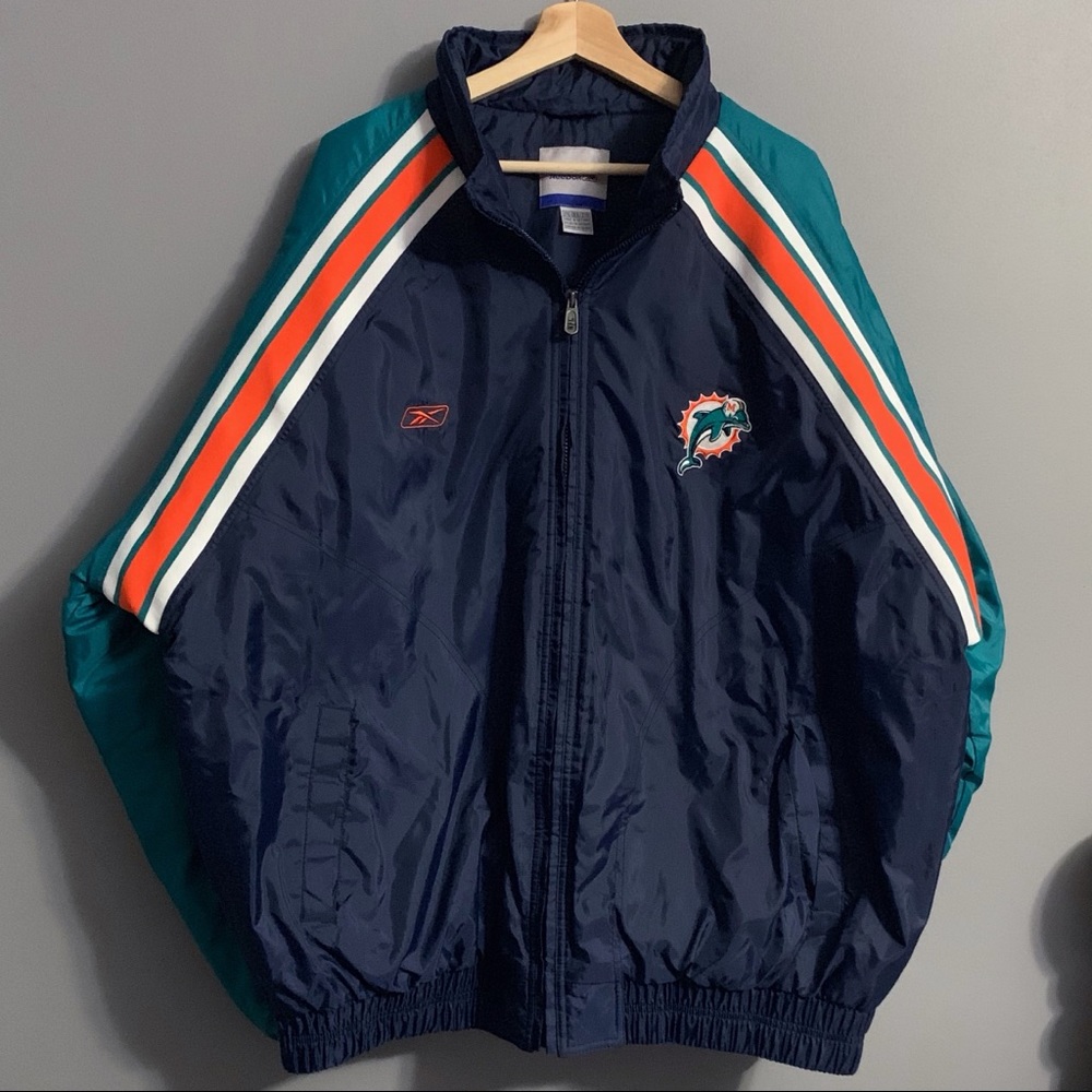 Reebok Miami Dolphins Mens Jacket